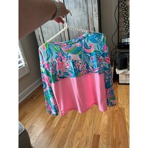 Lilly Pulitzer long‎ sleeve Finn girls size XL